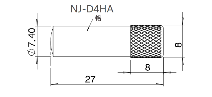 NJ-D4HA 焦点距离15±2尺寸结构