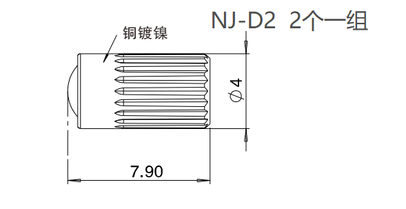 NJ-D2 检测距离:3300-3600mm尺寸结构
